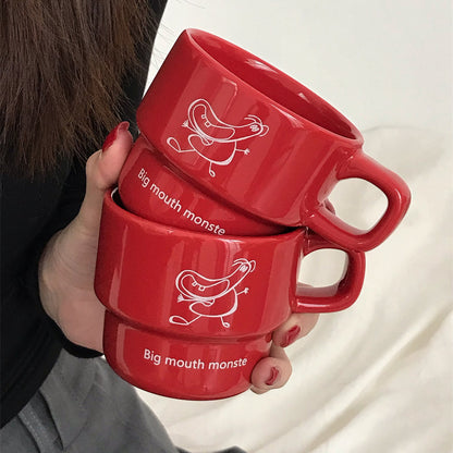 Red Puppy Insulated Cup