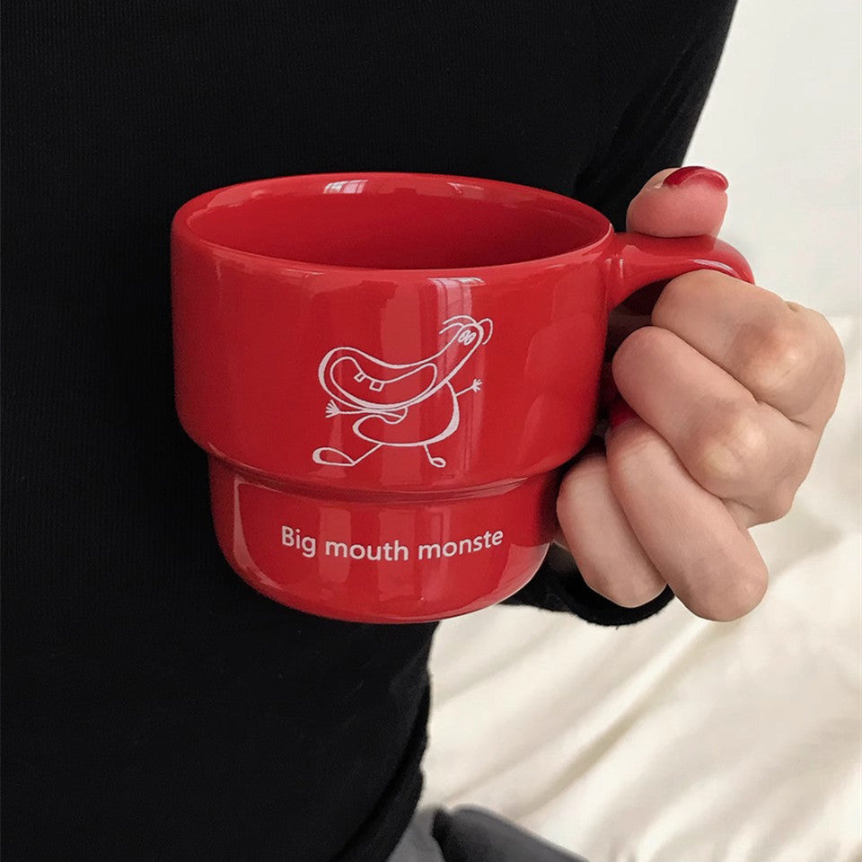 Red Puppy Insulated Cup