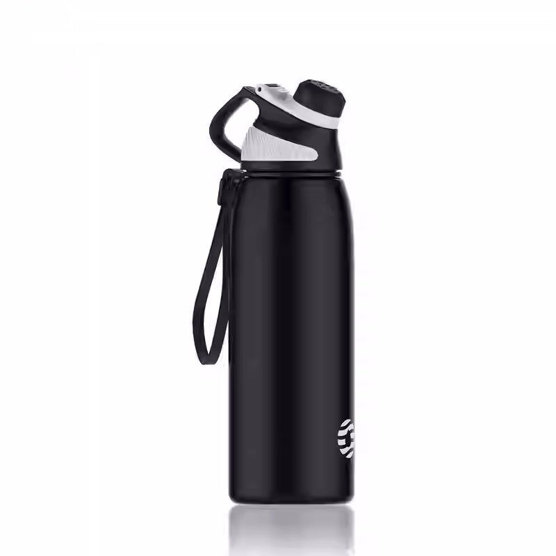 Portable 304 Stainless Steel Sports Bottle